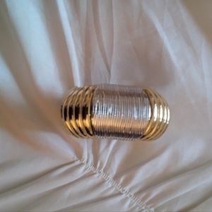 Gold and Silver Bracelet